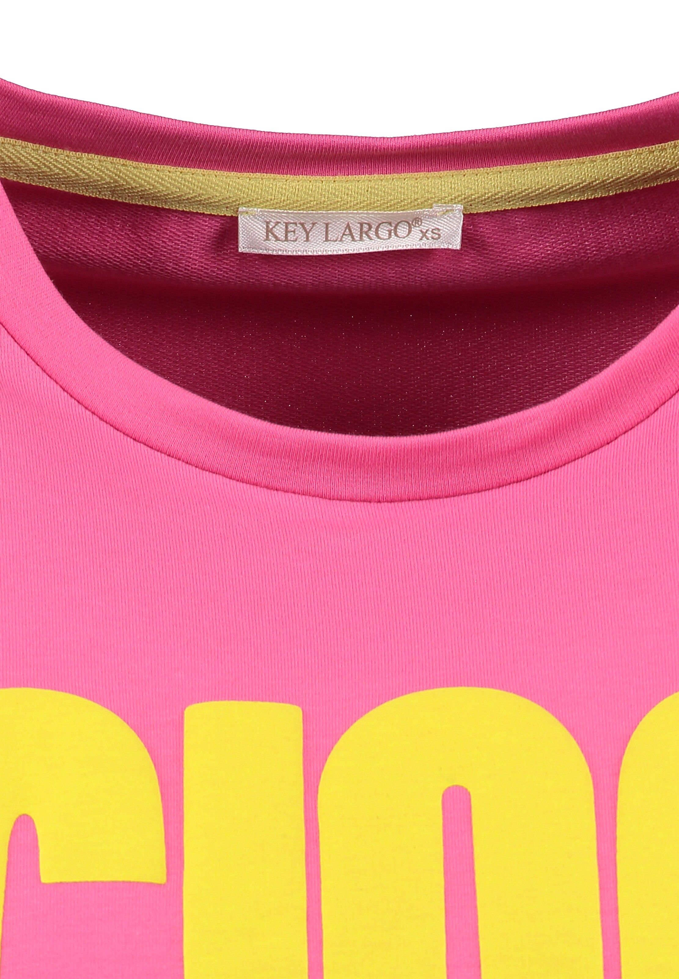 Key Largo - Sweatshirt 'Bella' em rosa