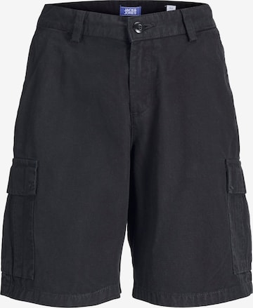 Jack & Jones Junior - Loosefit Pantalón en negro: frente