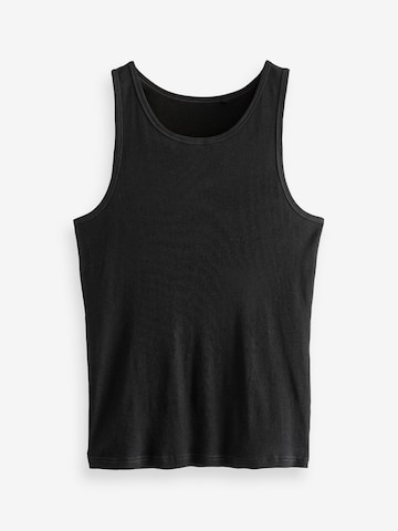 Maillot de corps Next en noir : devant