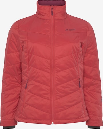 Maier Sports Between-Season Jacket in Red: front