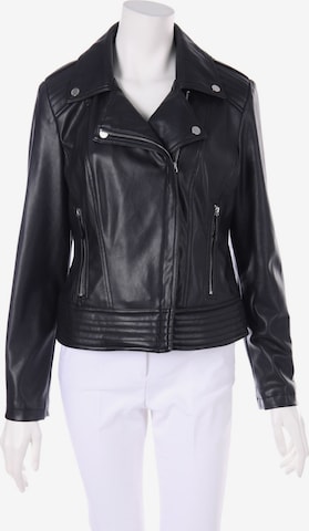 DKNY Kunstlederjacke M in Schwarz: predná strana