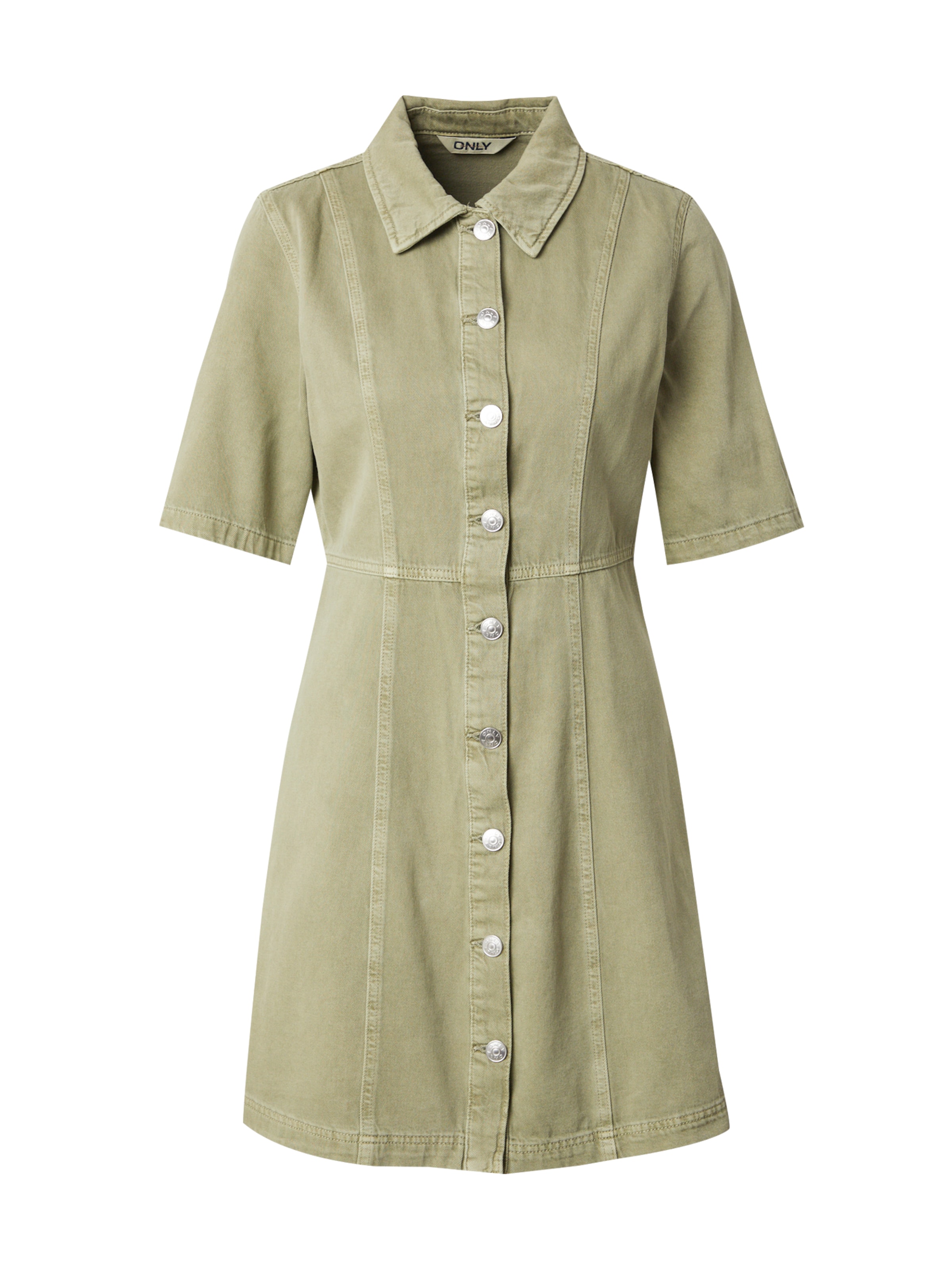 ONLY Μπλουζοφόρεμα σε πράσινο: μπροστά