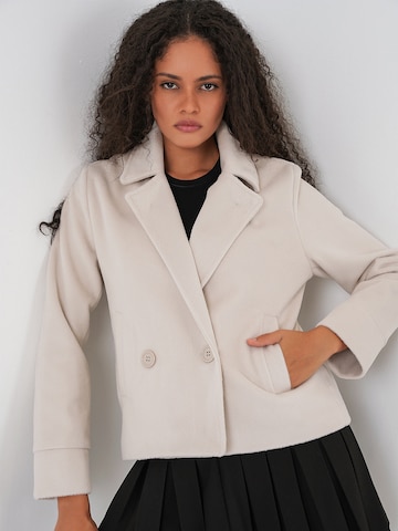 Bigdart Between-season jacket in Beige: front