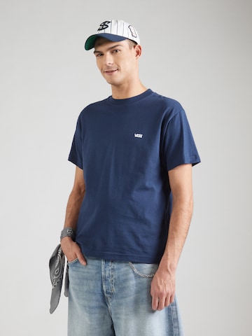 T-Shirt VANS en bleu : devant