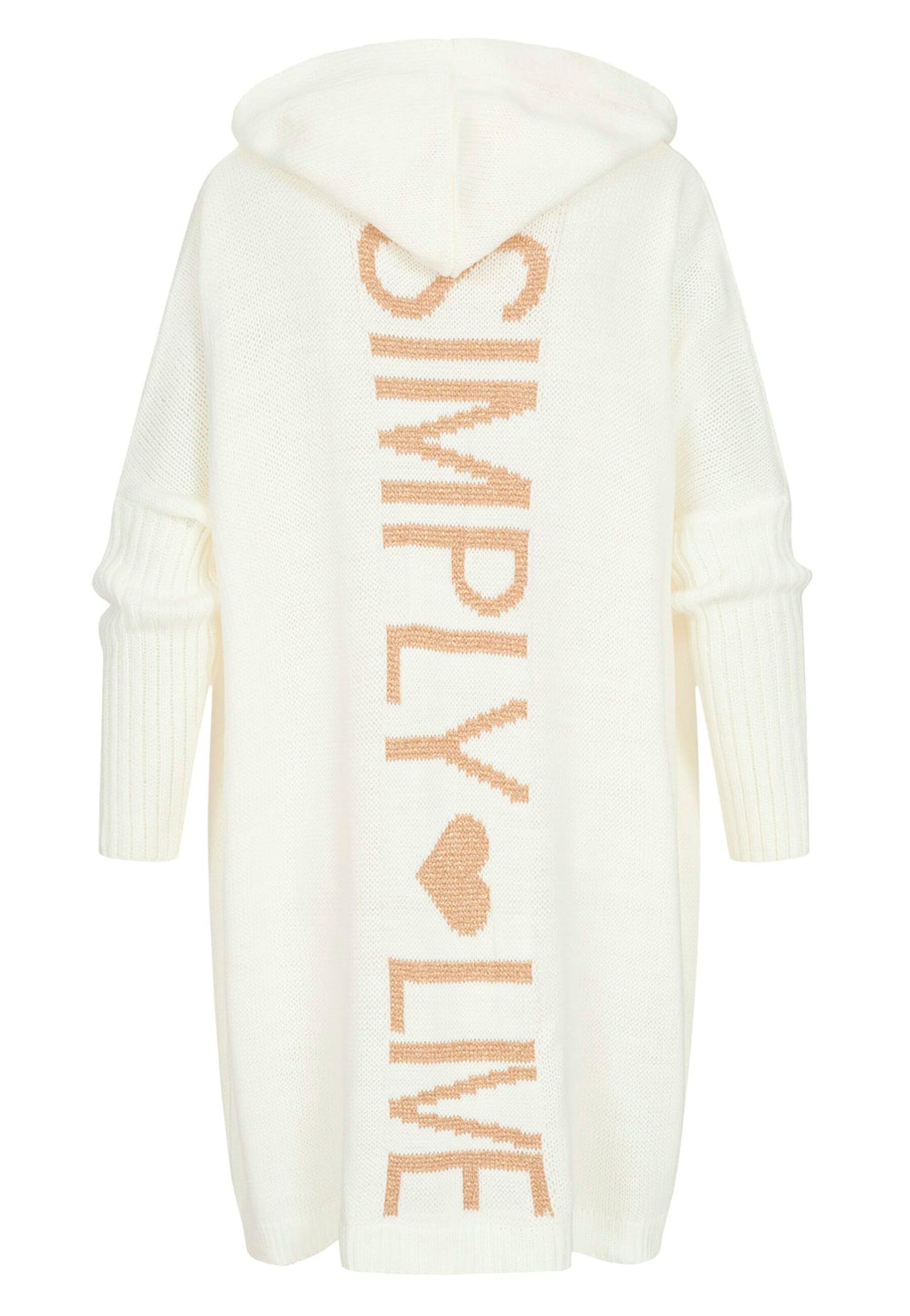 Cloud5ive Πλεκτή ζακέτα σε λευκό