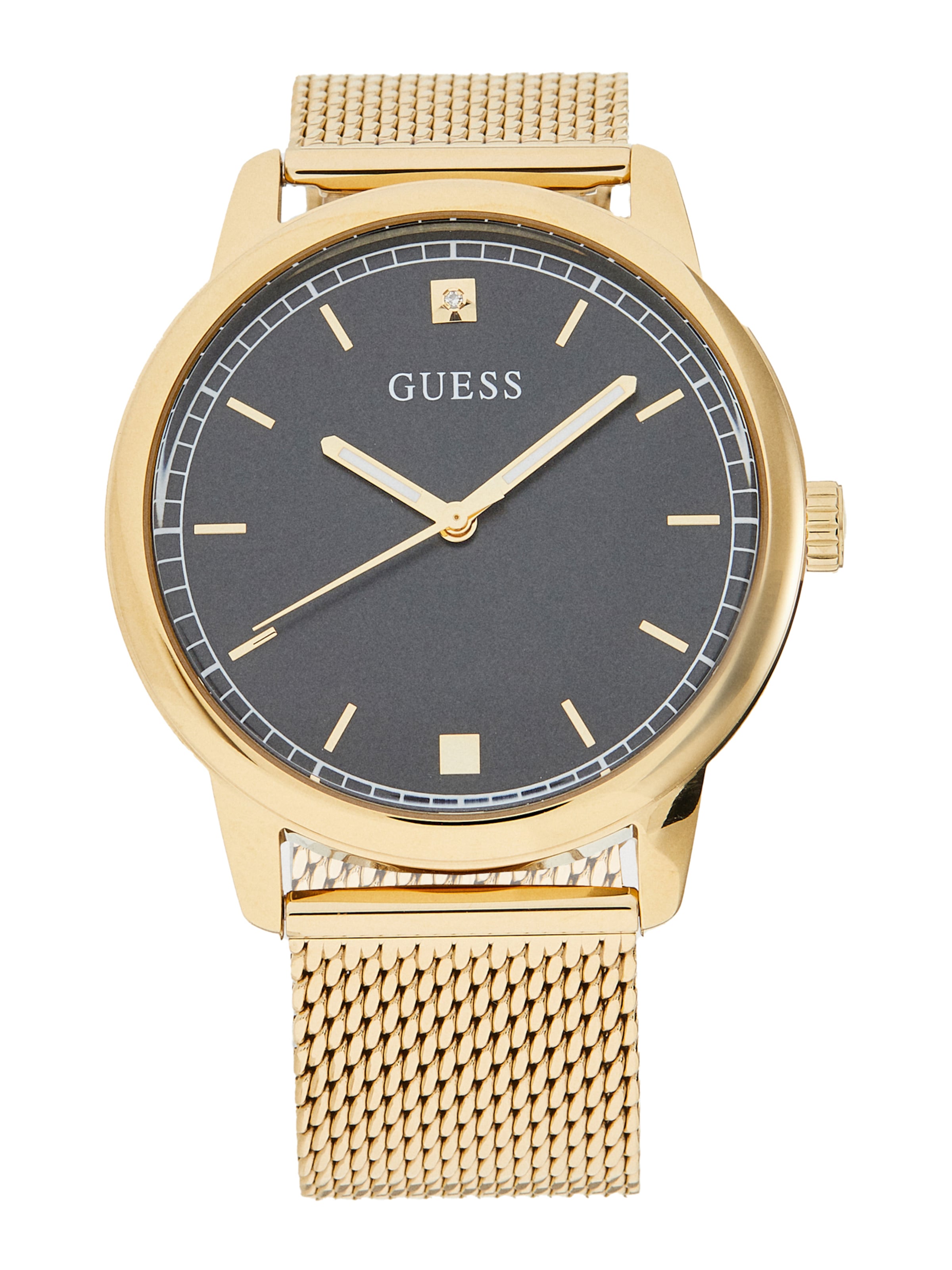 GUESS - Relógios analógicos em ouro: frente