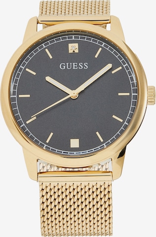 GUESS Analoginen kello värissä kulta: etupuoli