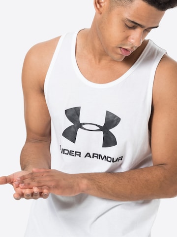 Maglia funzionale di UNDER ARMOUR in bianco