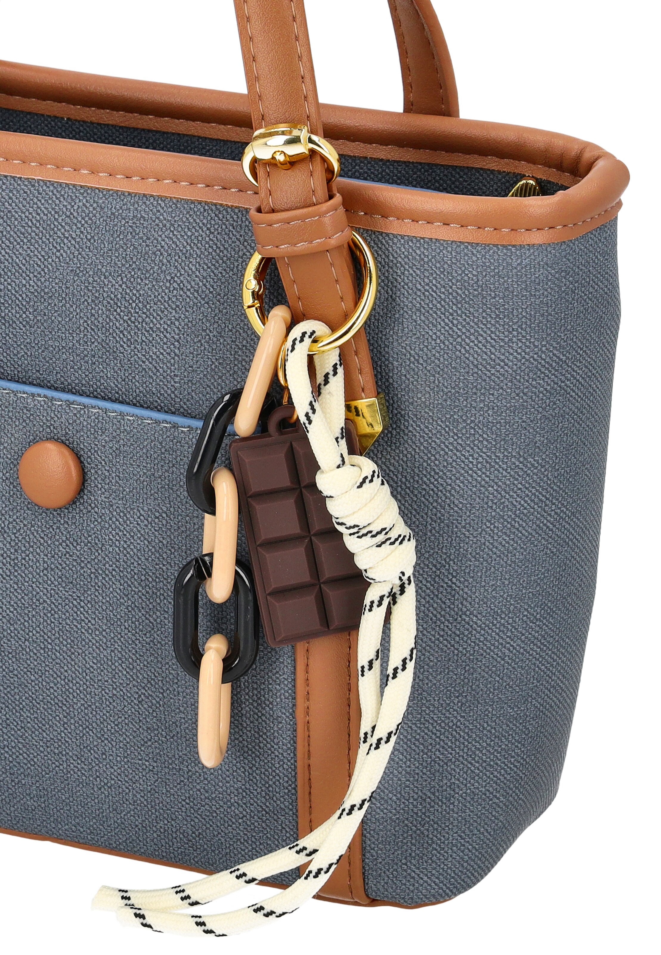 Usha - Mala de ombro em azul