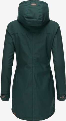 Ragwear Between-seasons coat 'Jane' in Green