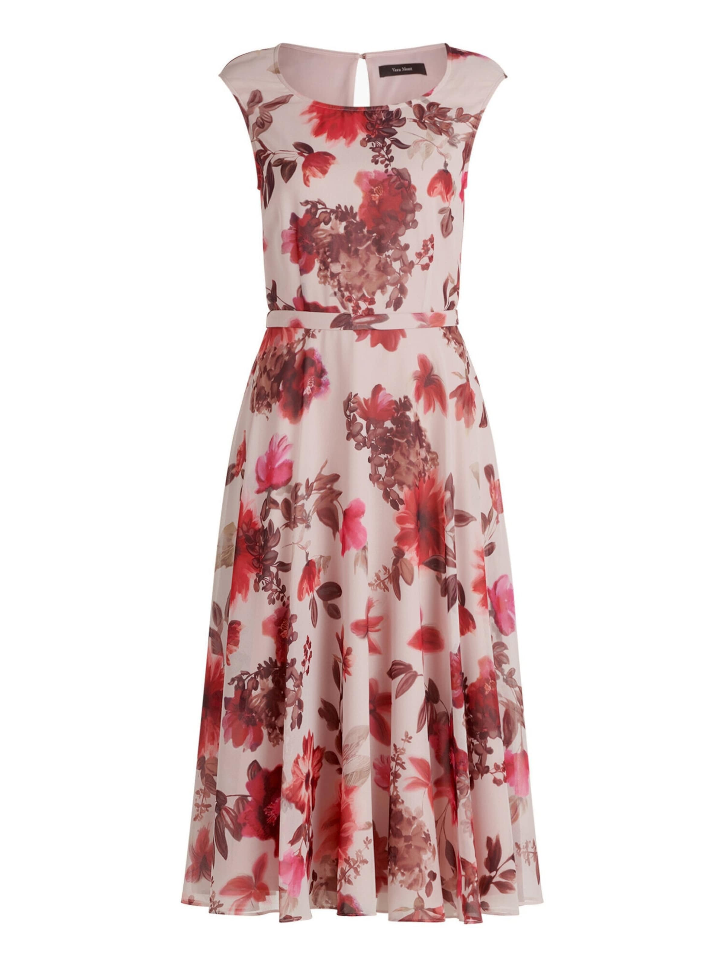 Robe Vera Mont en blanc : devant