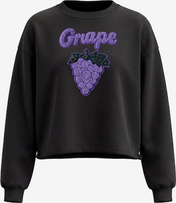 MYMO - Sudadera en negro: frente