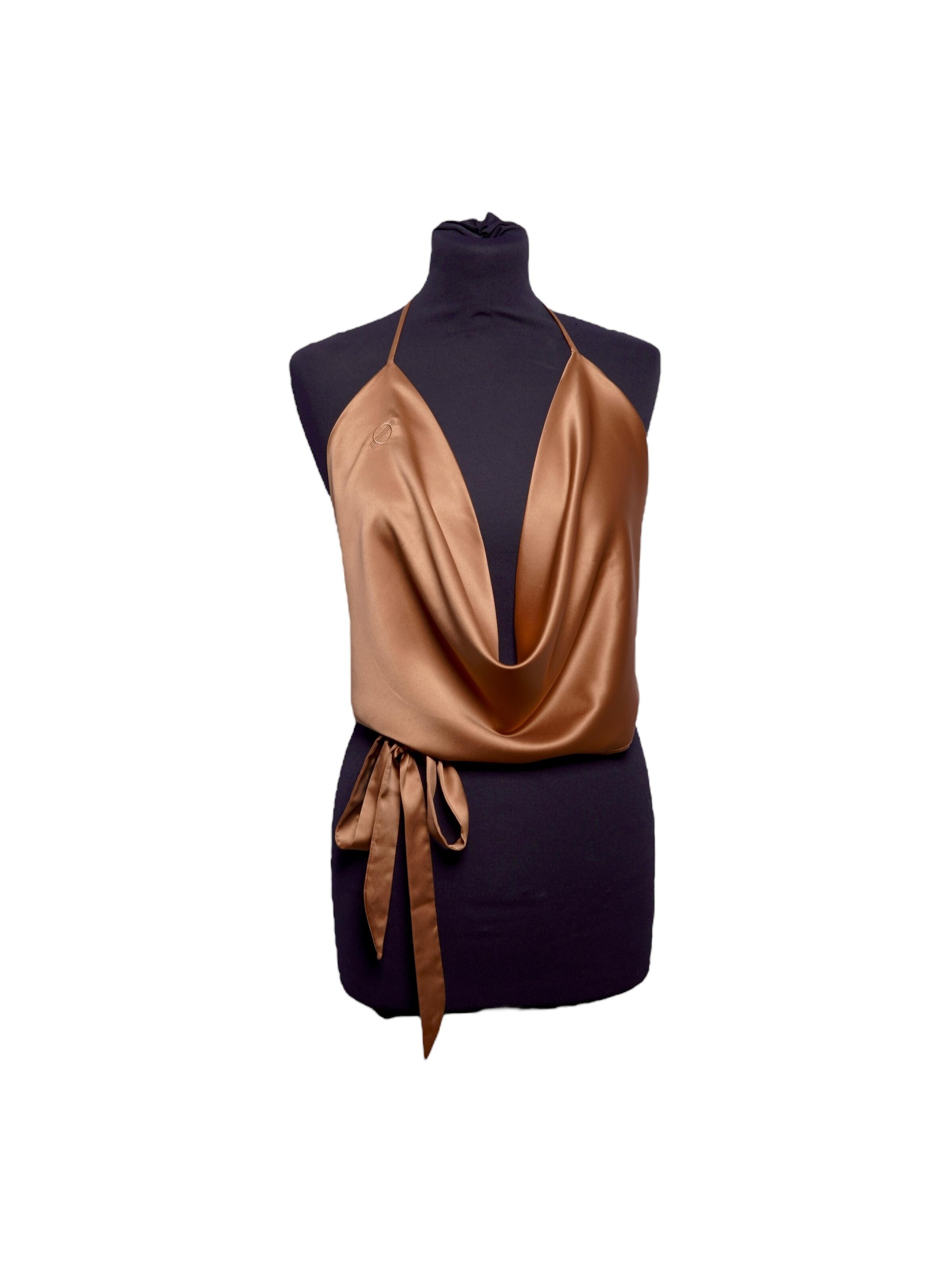 SC.SB Milano Top 'the Catalunya' in Brown: front