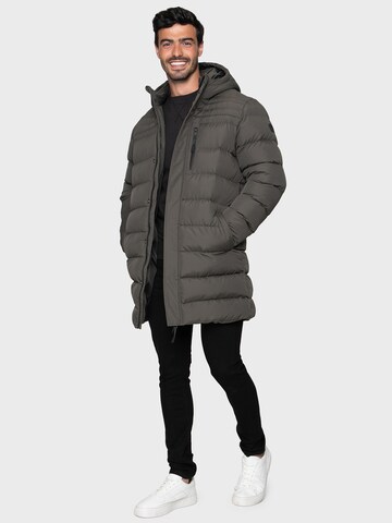 Threadbare Winter jacket 'Pike' in Grey