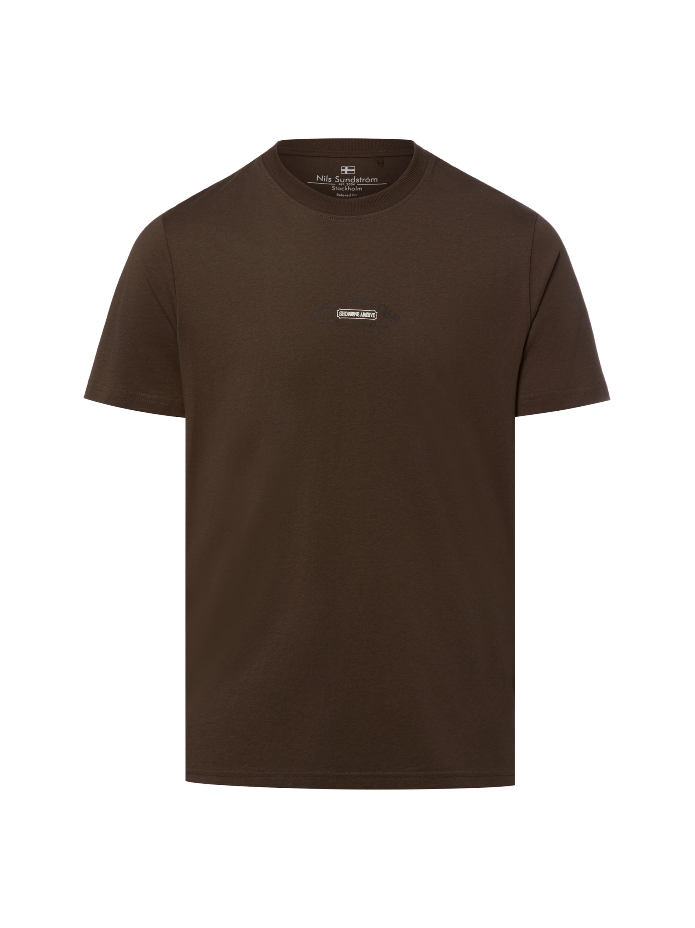 Nils Sundström Shirt in Brown: front