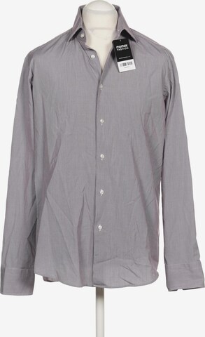 BOSS Button Up Shirt in L in Purple: front