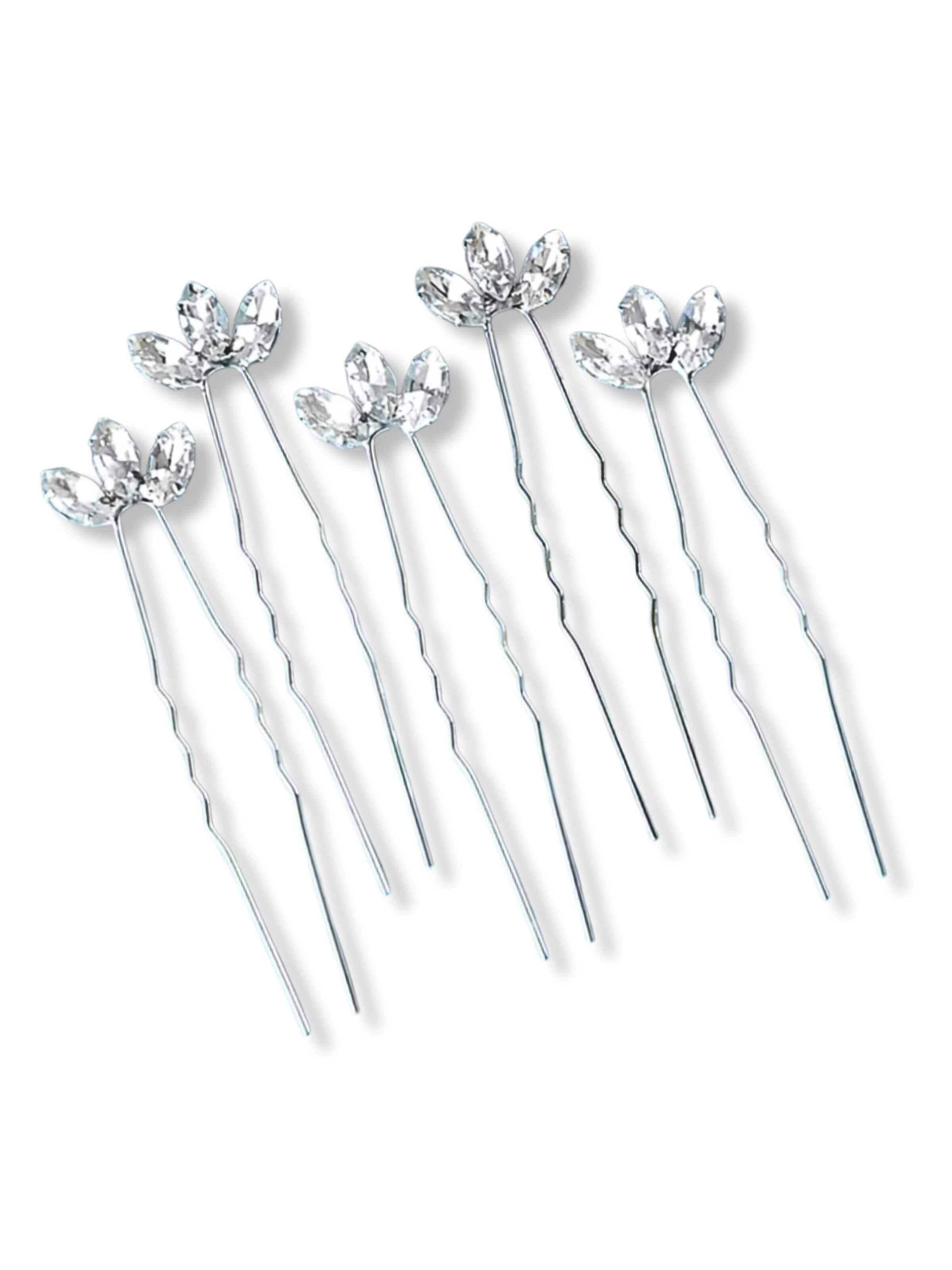 ANNIS WIESBADEN EST. 2021 Hair Jewelry in Silver: front