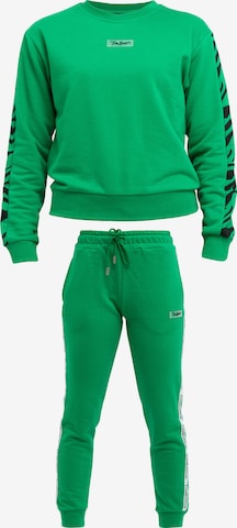 Tom Barron Sports Suit in Green: front