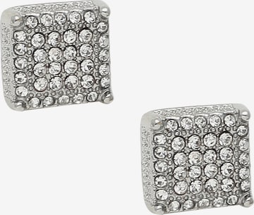 Cercei 'Ailie' de la SOHI pe argintiu: față