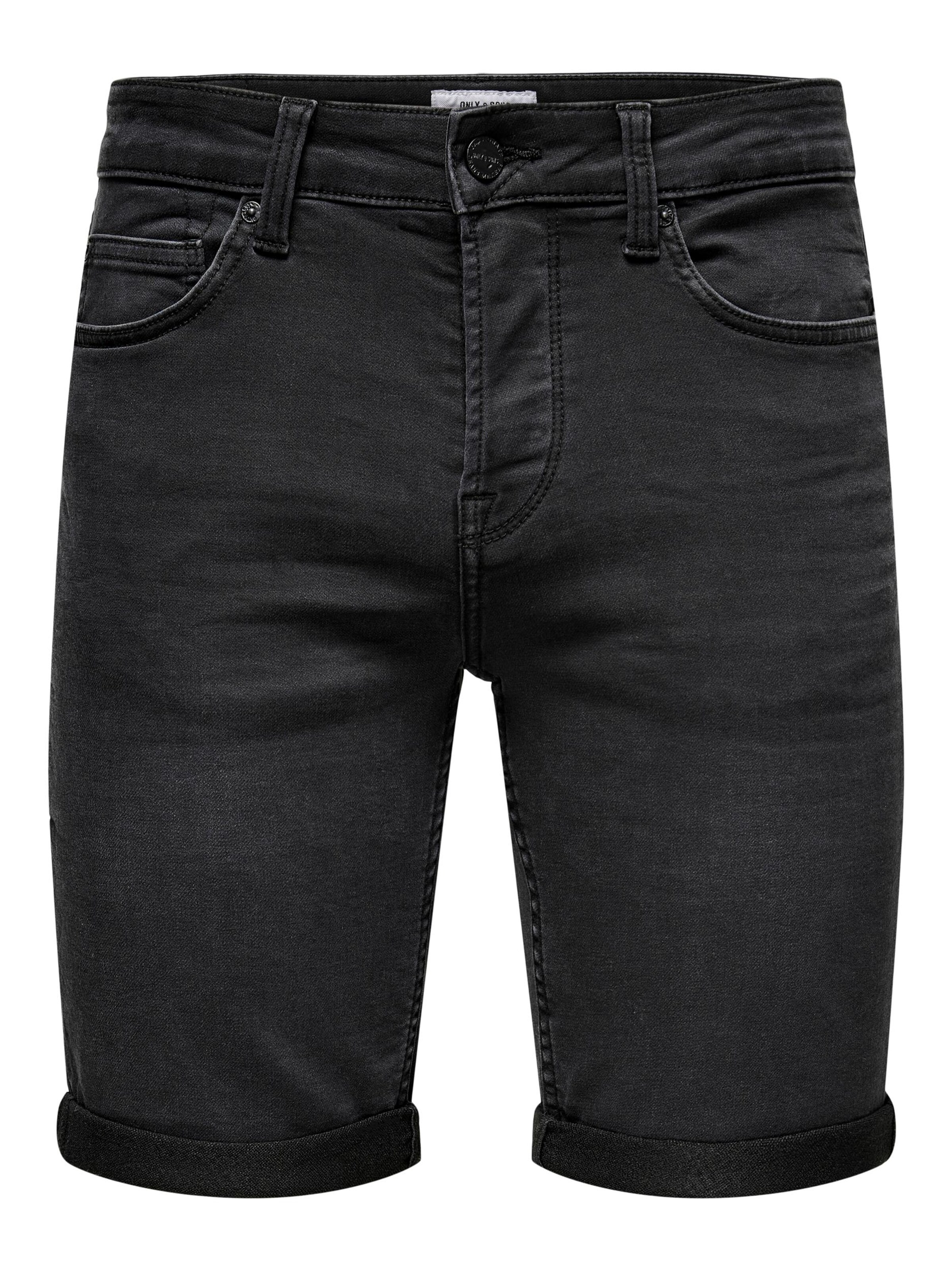 Pantaloni Uomo Only & Sons Jeans in Nero 
