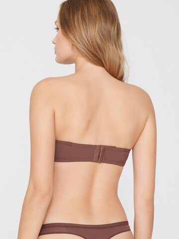 Tezenis Bandeau Bra in Brown