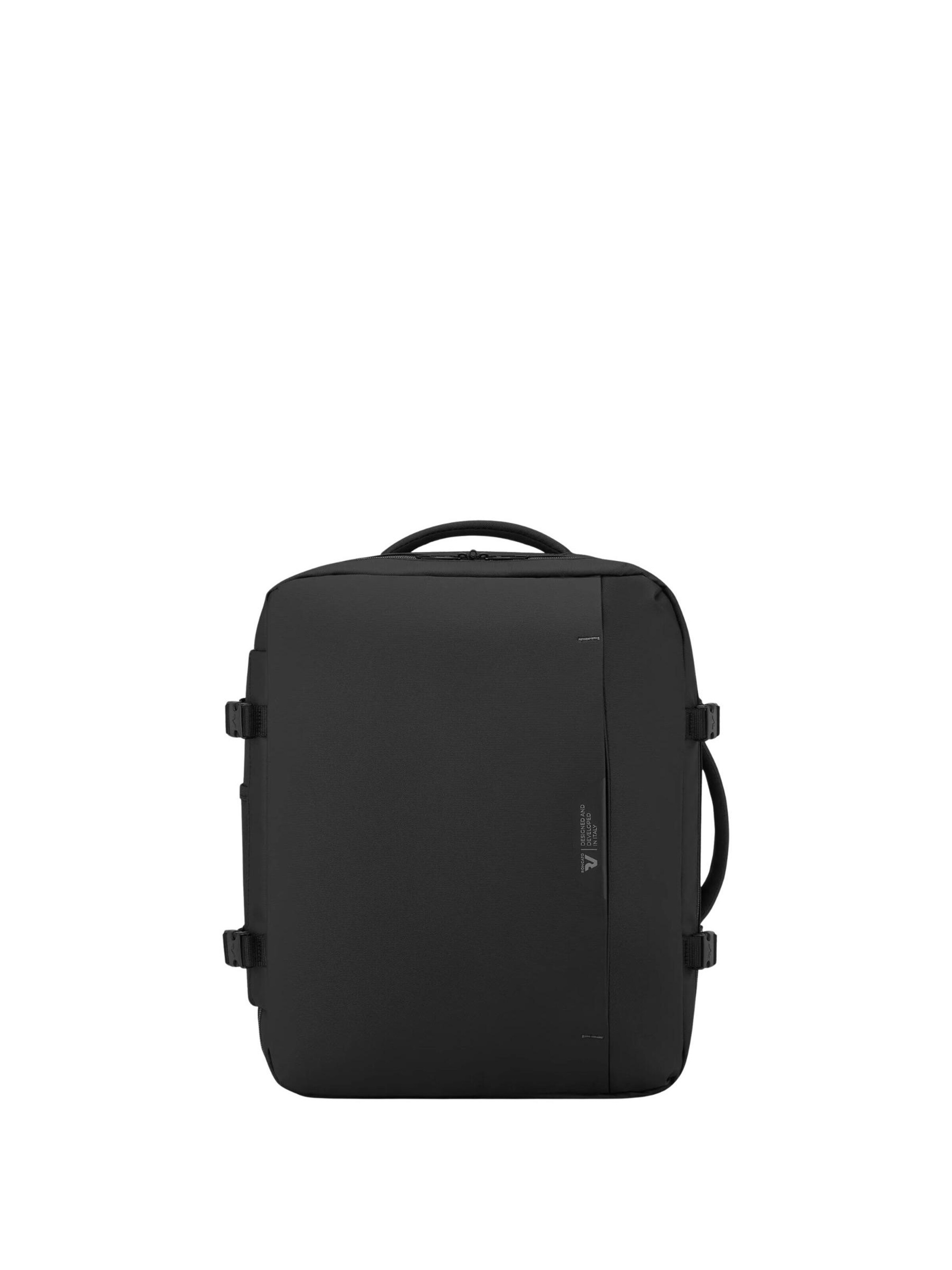 Zaino 'RONCATO ZAINO UNDERSEAT EASY JET WANDERLINE ZAINO' di Roncato in nero: frontale