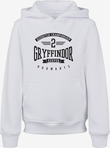 Sweat 'Harry Potter Gryffindor Keeper' F4NT4STIC en blanc : devant