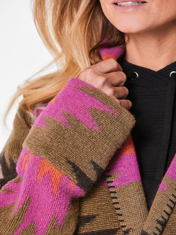Goldner Knit cardigan in Mixed colours