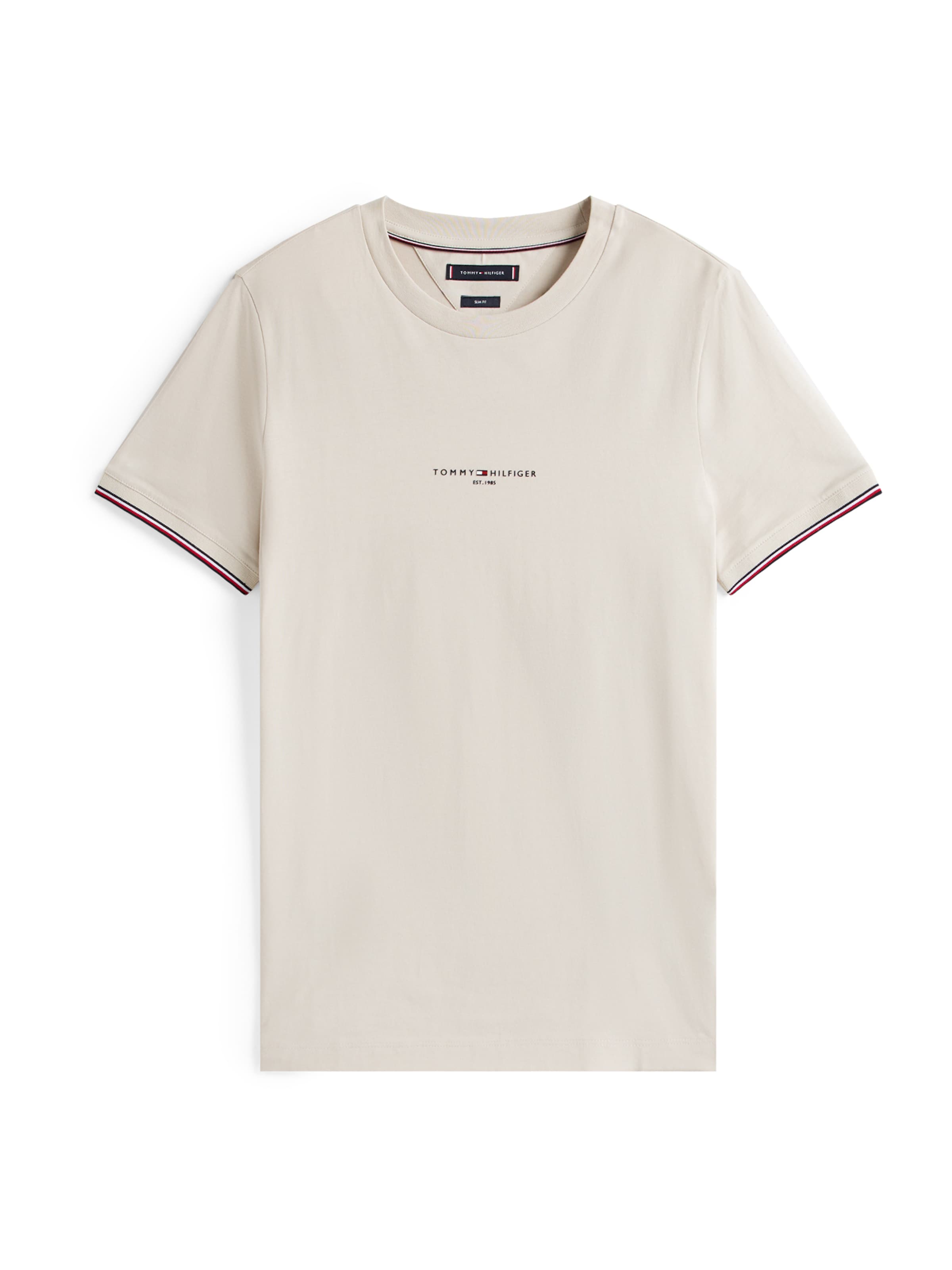 Maglietta di TOMMY HILFIGER in beige: frontale