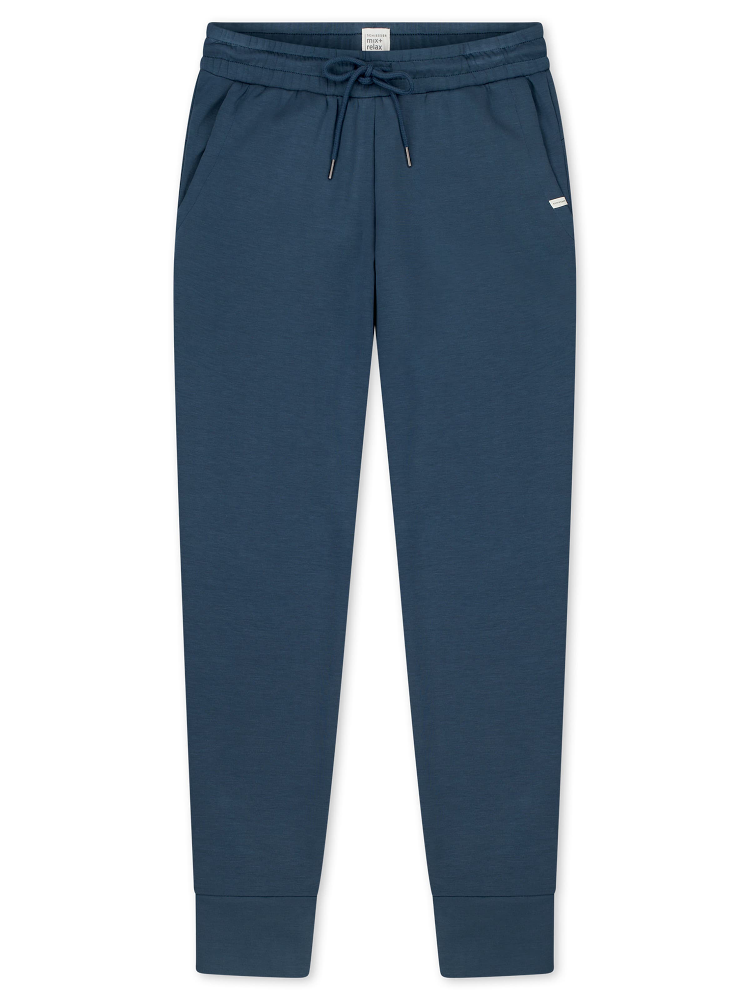 SCHIESSER Pyjamahose ' Mix Relax ' in XS in dunkelblau, Produktansicht