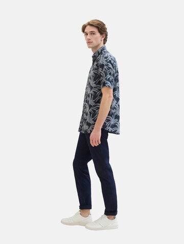 TOM TAILOR Regular Broek in Blauw