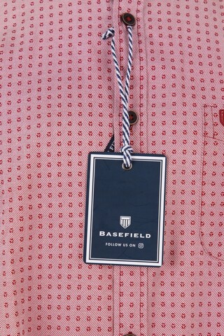 BASEFIELD Button Up Shirt in L in Red