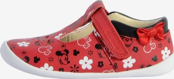Ballerina di CLARKS in rosso: frontale