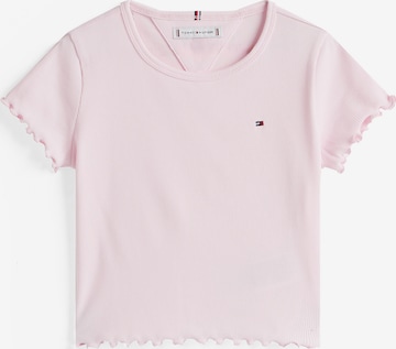TOMMY HILFIGER Bluser & t-shirts 'ESSENTIAL' i pink: forside