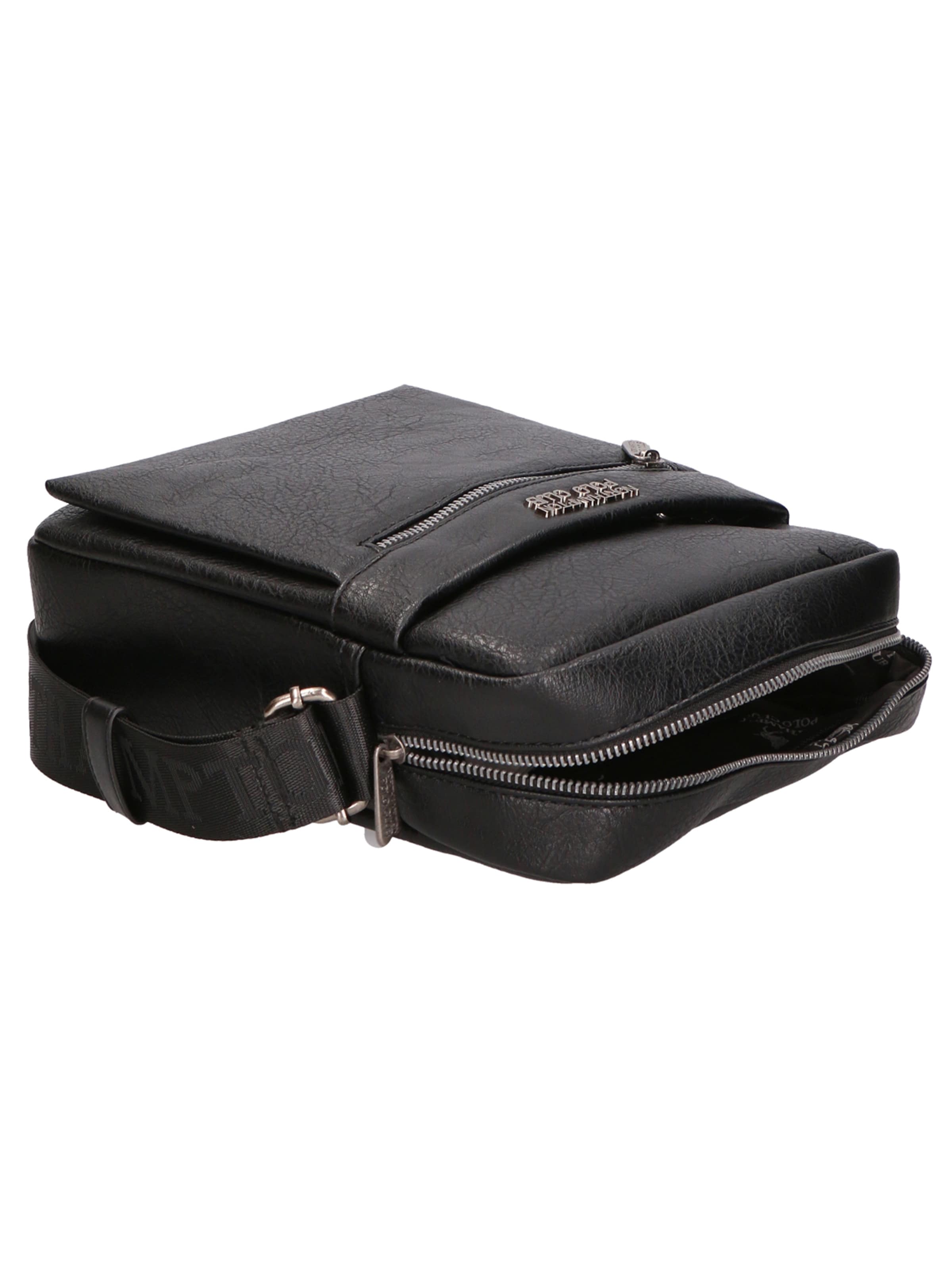 Borsa a tracolla di Northampton Polo Club in nero