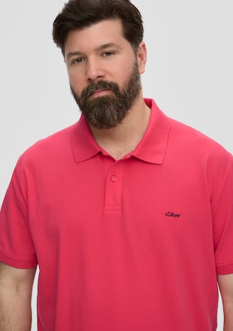 s.Oliver Red Label Big & Tall Shirt in Rot