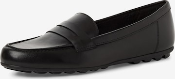 Mocassin Tamaris en noir : devant