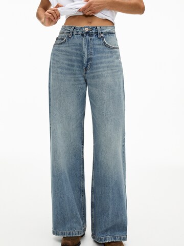 Loosefit Jean Pull&Bear en bleu : devant