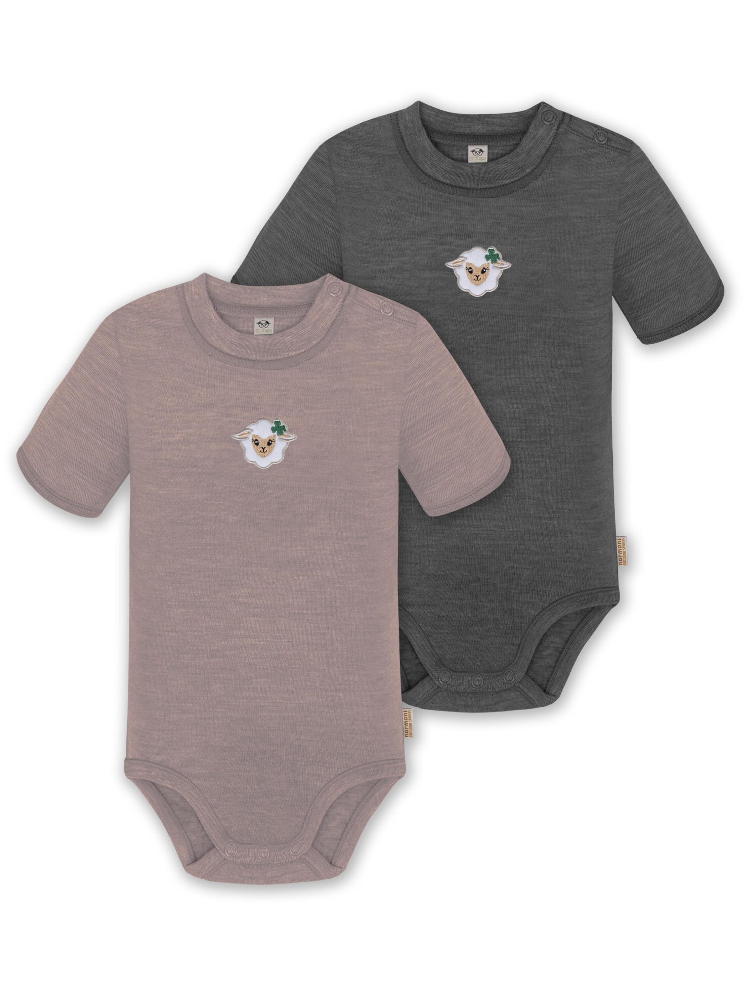 normani Romper/bodysuit 'Tihoi' in Grey: front