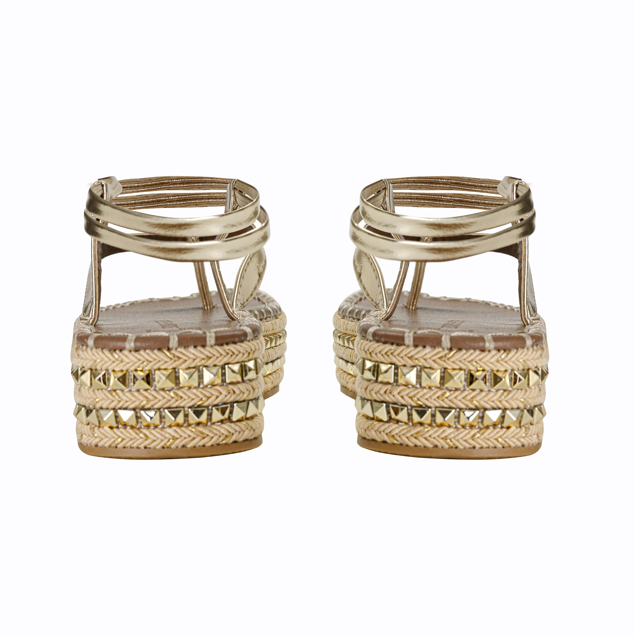 South Beach Sandaler i guld