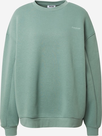 Misspap Sweatshirt in Groen: voorkant