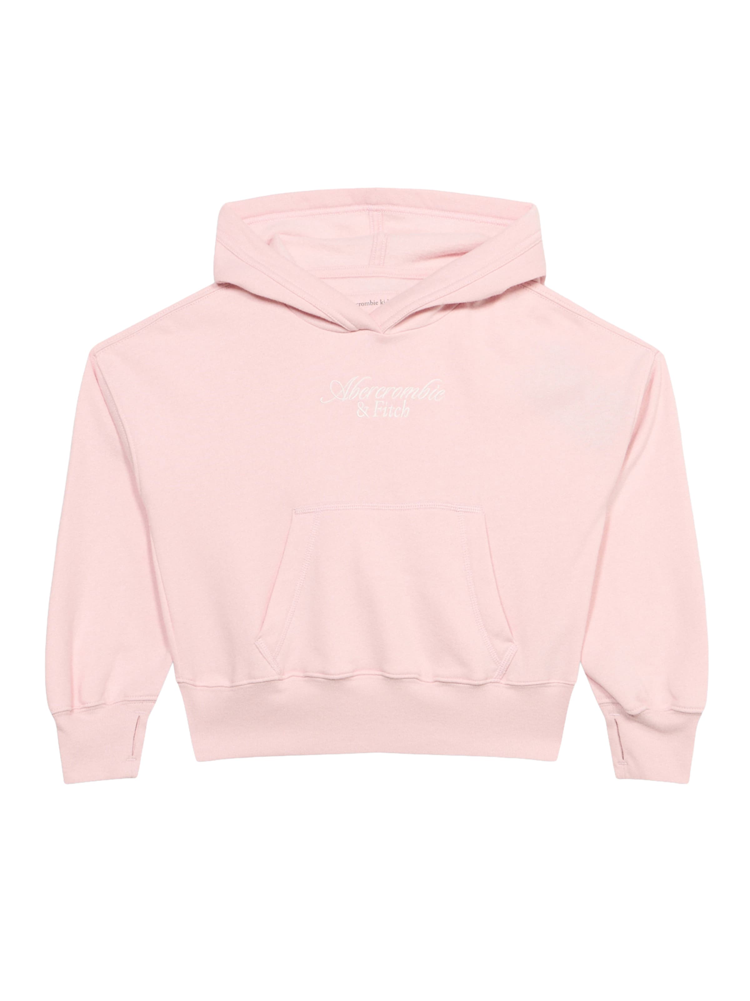 Abercrombie & Fitch Sweatshirt 'ESSENTIAL' i rosa: framsida