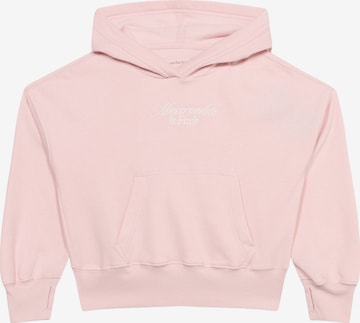 rožinė Abercrombie & Fitch Megztinis be užsegimo 'ESSENTIAL': priekis