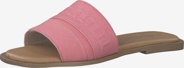 TAMARIS Mules in Pink: front