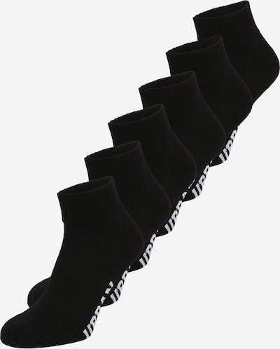 Urban Classics Chaussettes en noir / blanc, Vue avec produit