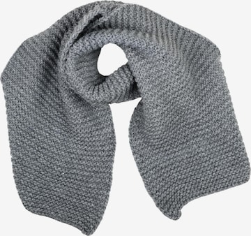 COLLEZIONE ALESSANDRO Schal 'Strick-It' in Grau: Vorderseite