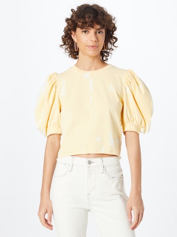 AllSaints Shirt 'Elizah' in Geel: voorkant