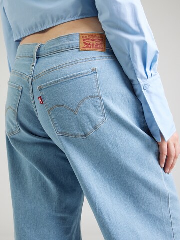 Wide leg Jeans '318' de la Levi's® Plus pe albastru