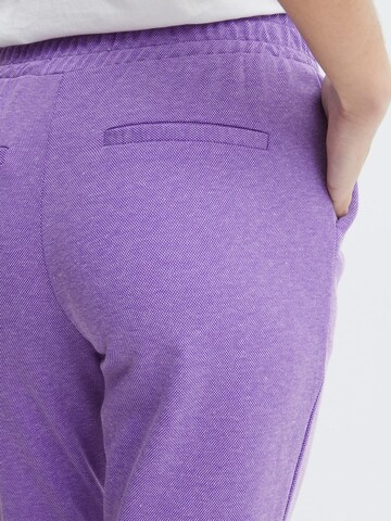 ICHI Skinny Trousers 'KATE' in Purple