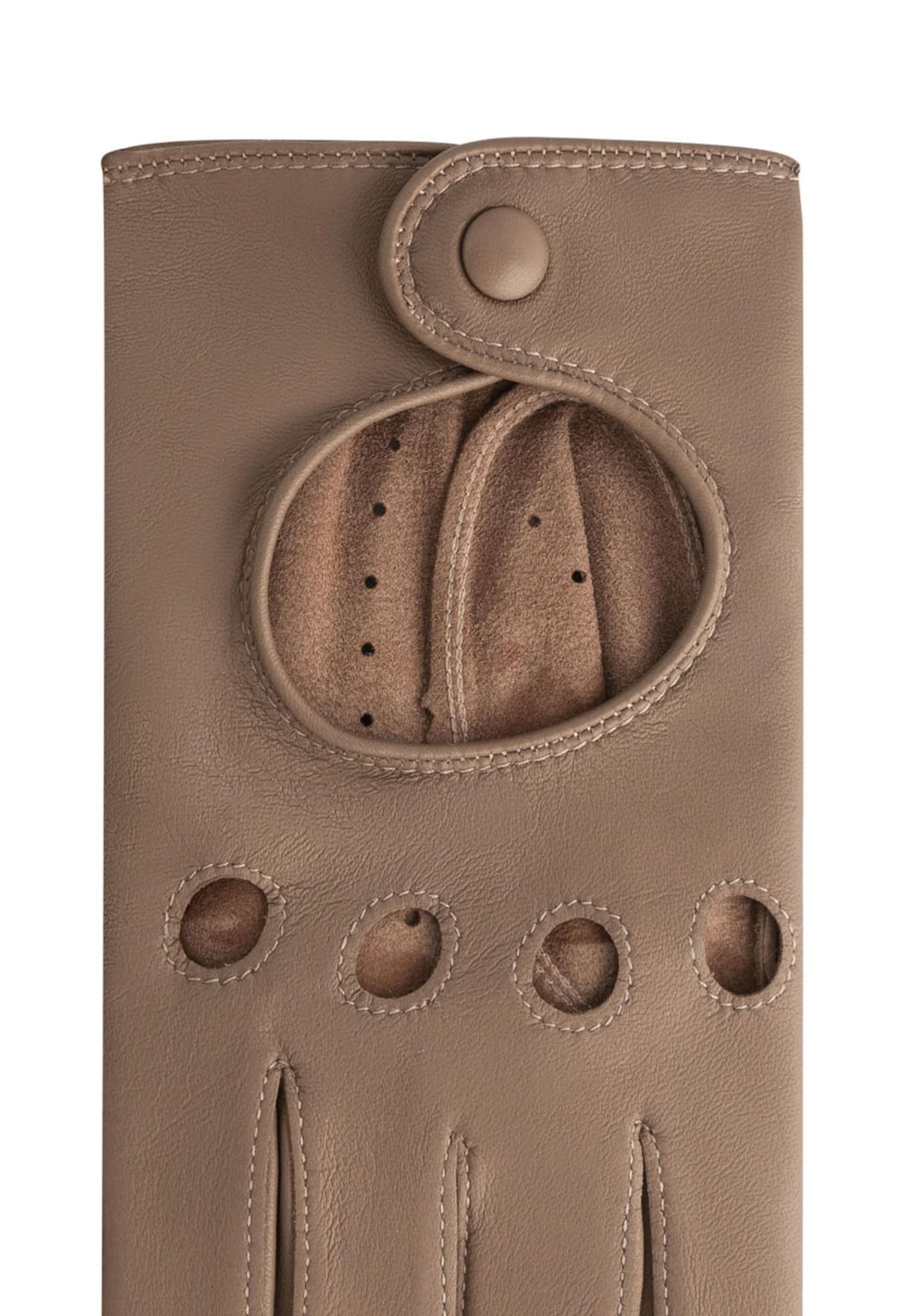 Mezzoguanti 'ROM AUTOFAHRER' di Roeckl in beige